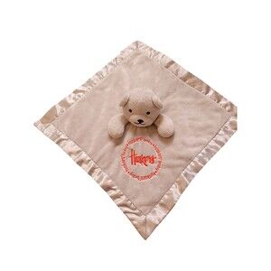 Nebraska Cornhuskers Baby Huskers Lovie Plush Security Blanket Satin Edge